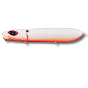 Zombie Lures Z'Slasher 100F French Pearl OB